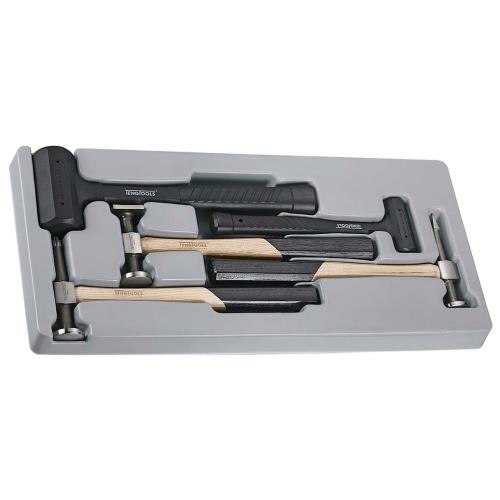 Teng 5pc Auto Body Hammer Set - Ps Tray 5 Piece Set