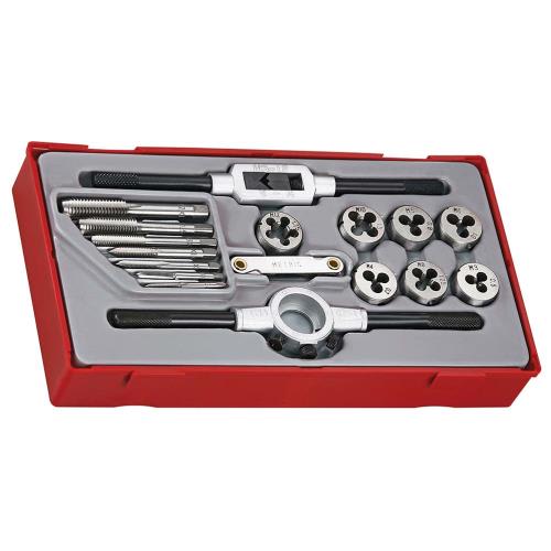 Teng 17pc Metric Tap & Die Set - TC-Tray 17 Piece Set