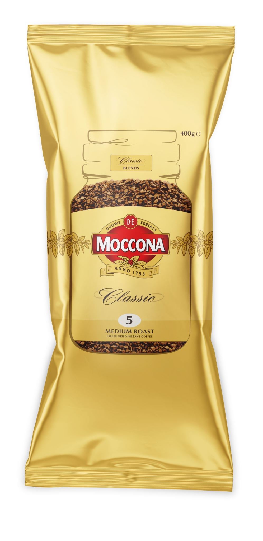 Moccona Classic Freeze-Dried Coffee Vending Refill 400g (Pack)