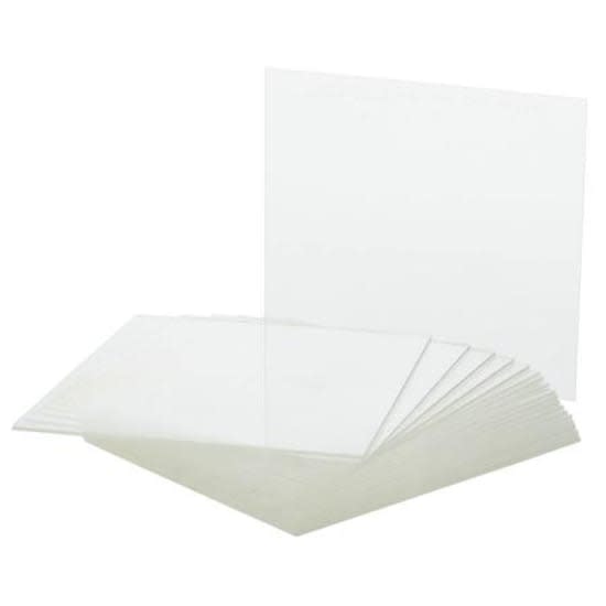 Cigweld Clear Welding Lens Cover 133mm x 114mm Pack of 2
