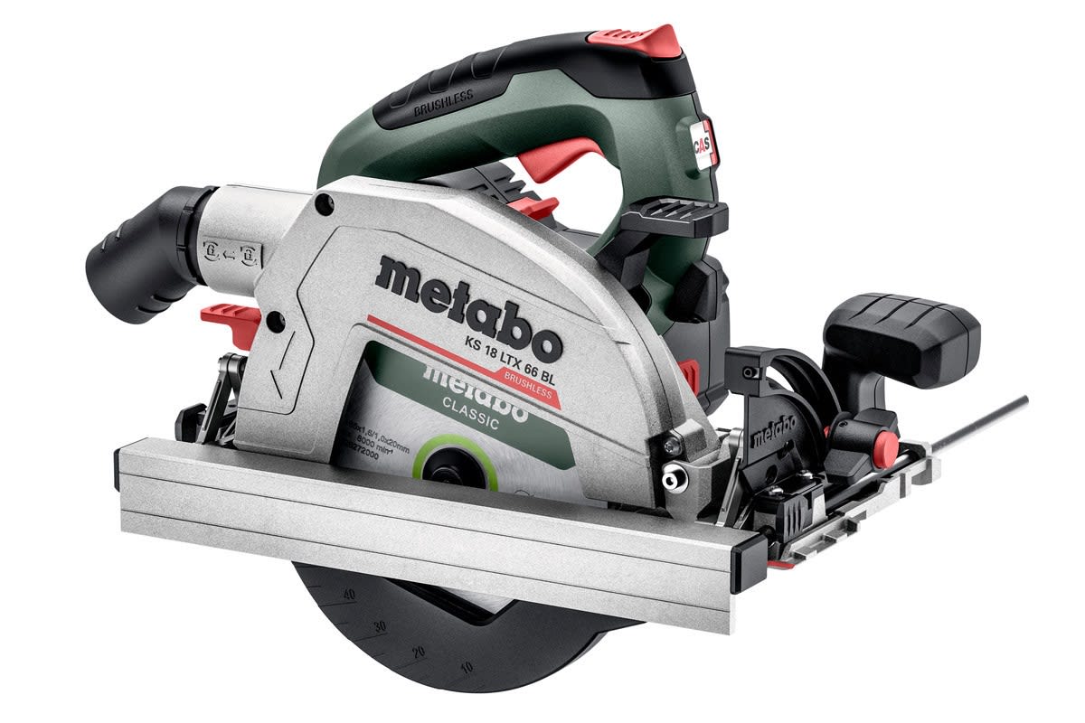 Metabo 18V 165mm Circular Saw KS18LTX66BL (Skin Only)