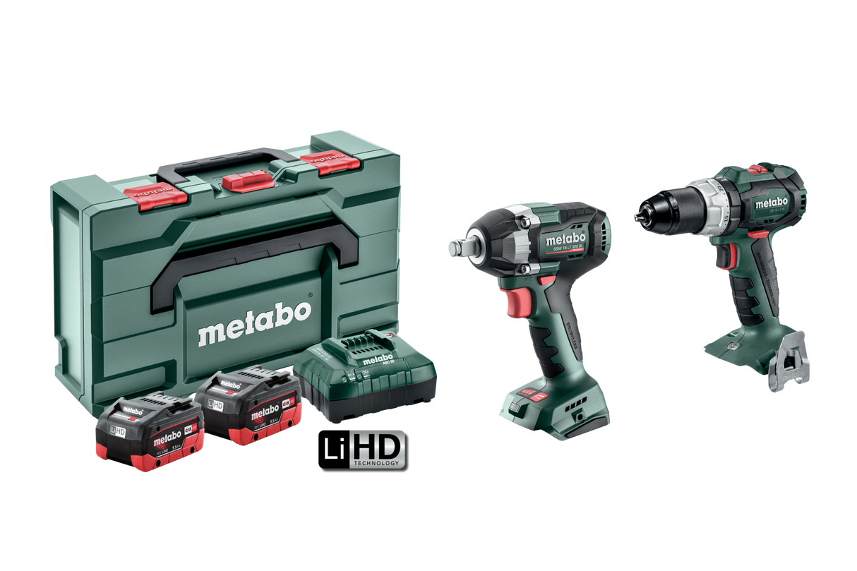Metabo 18V 2 Piece MET18BL2MB2HD5.5CG (Kit)