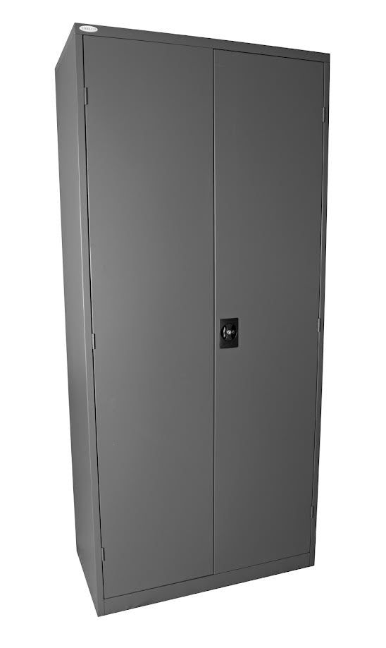 Storage Cabinet 3 Shelves Graphite 914mm Wide - Steelco