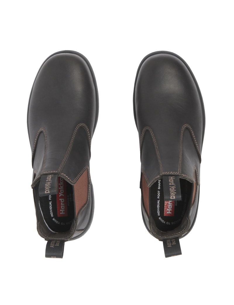 Hard Yakka Outback Steel Toe Safety Boot - Brown - Brown (Size: 13)