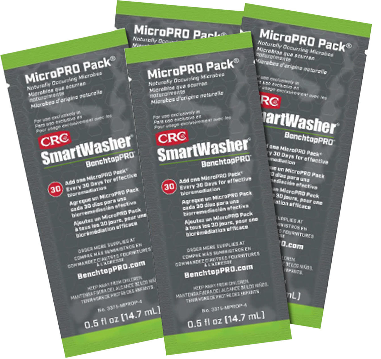 CRC SmartWasher BenchtopPro MicroPro 4 Pack