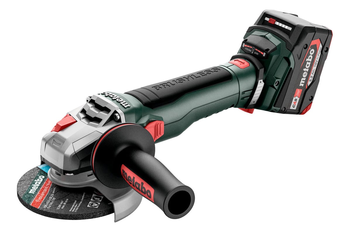 Metabo 18V 125mm Angle Grinder WB18LTBL11-125QUICK (Skin Only)