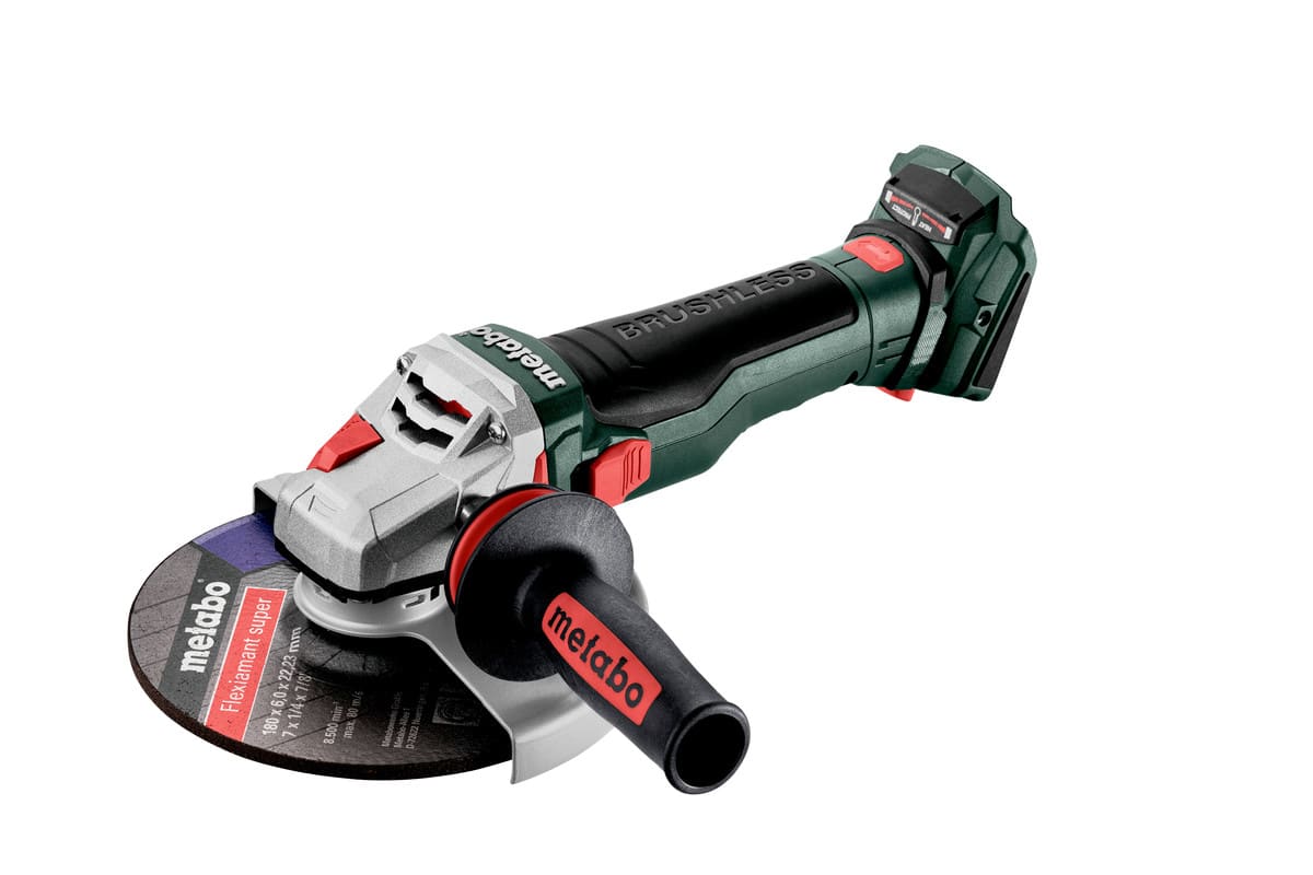 Metabo 18V 180mm Angle Grinder WB18LTXBL15180QUICK (Skin Only)