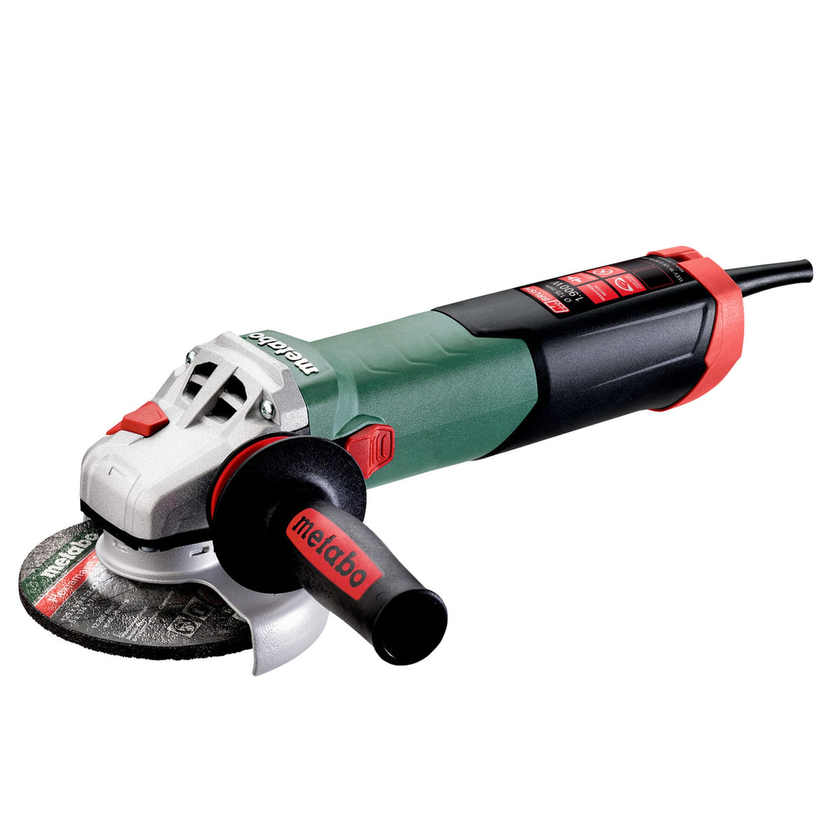 Metabo 1900W 125mm Angle Grinder WEV19-125QMBRUSH (Corded)