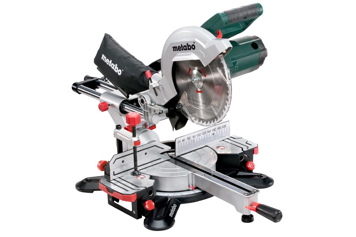 Metabo 1800W 254mm Compound Mitre Saw KGS254M (Corded)
