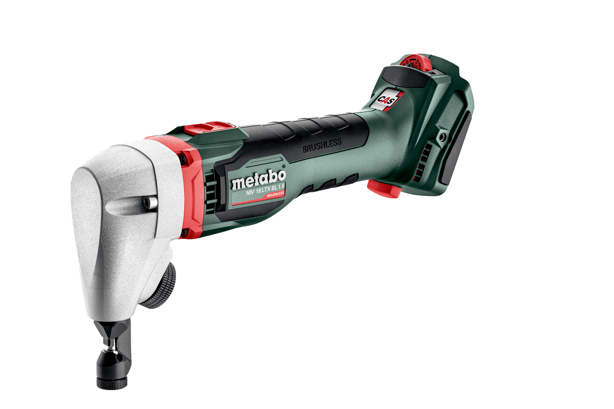 Metabo 18V 16mm Metal Sheet Nibbler NIV18LTXBL1.6 (Skin Only)