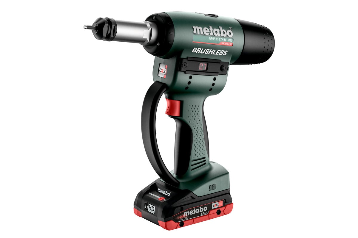 Metabo 18V Blind Rivet Nut Gun NMP18LTXBLM10 (Skin Only)