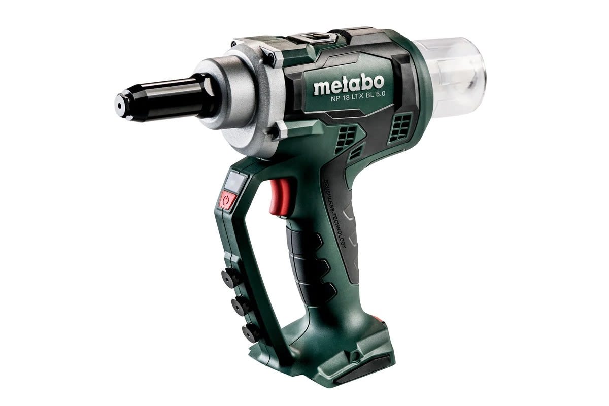 Metabo 18V 2.4-5mm Blind Rivet Gun NP18LTXBL5.0 (Skin Only)
