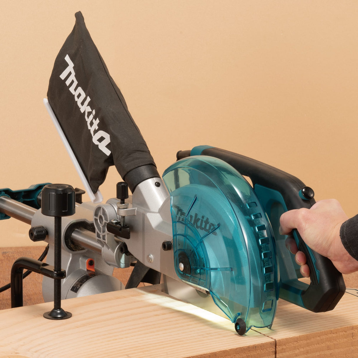 Makita 1200W Compound Mitre Saw (Corded Skin Only)