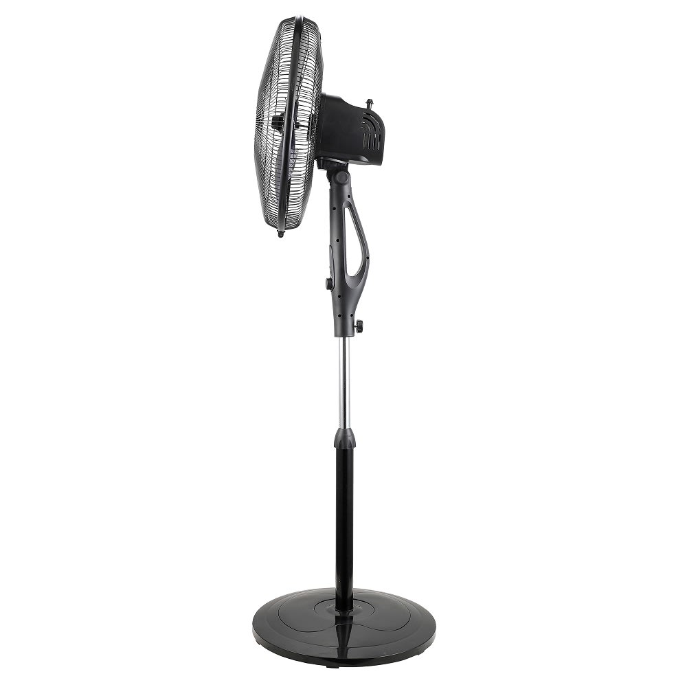 Nero Quiet Pedestal Fan Black 40cm