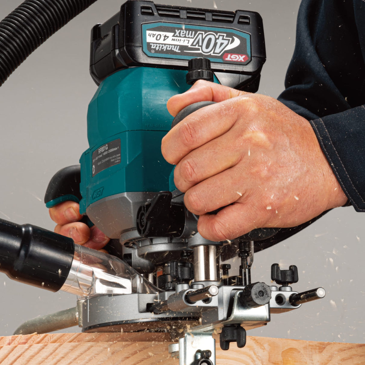 Makita 40Vmax XGT 1/2" Plunge Router (Skin Only)