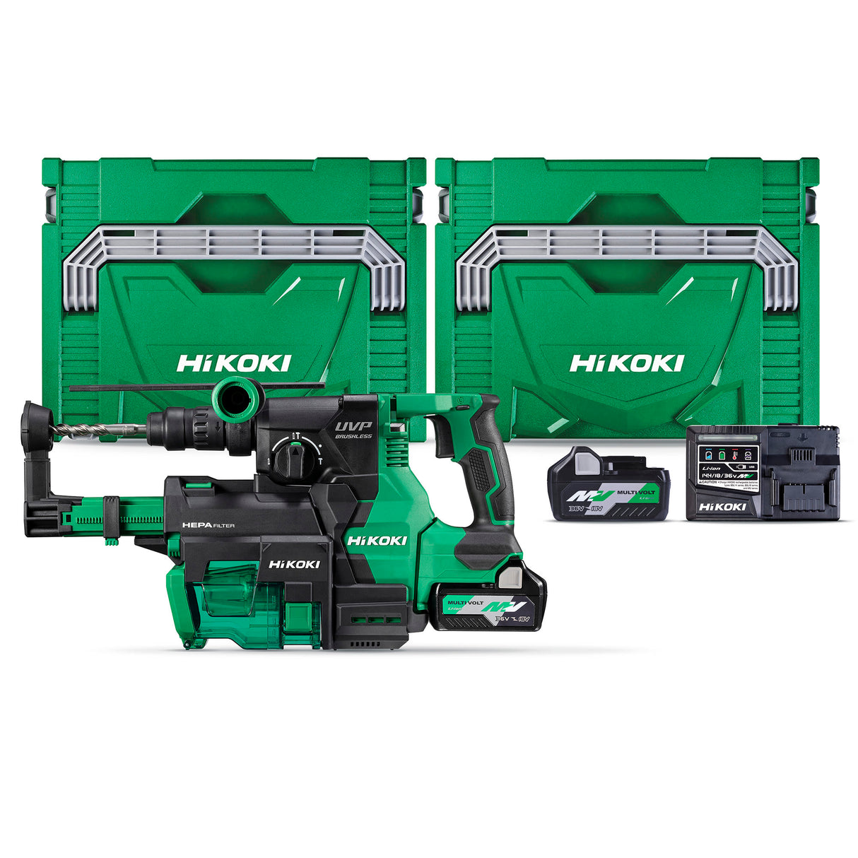HiKOKI 36V 28mm SDS+ Rotary Hammer (Kit)