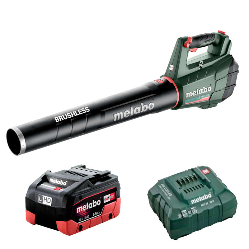 Metabo 18V Leaf Blower LB18LTXBL1HD5.5K (Kit)