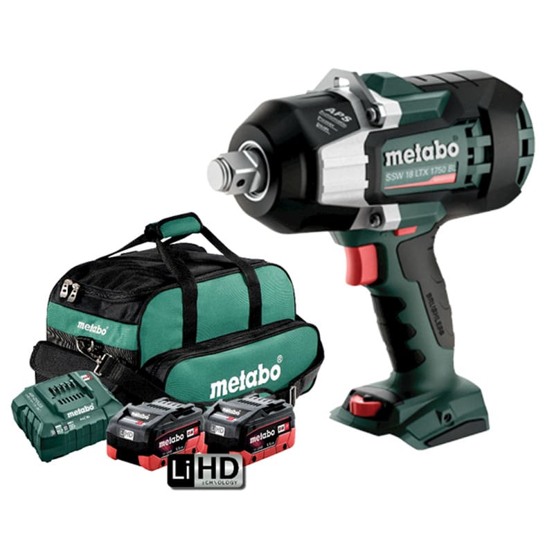 Metabo 18V 3/4inch 1450Nm Impact Wrench (Kit)