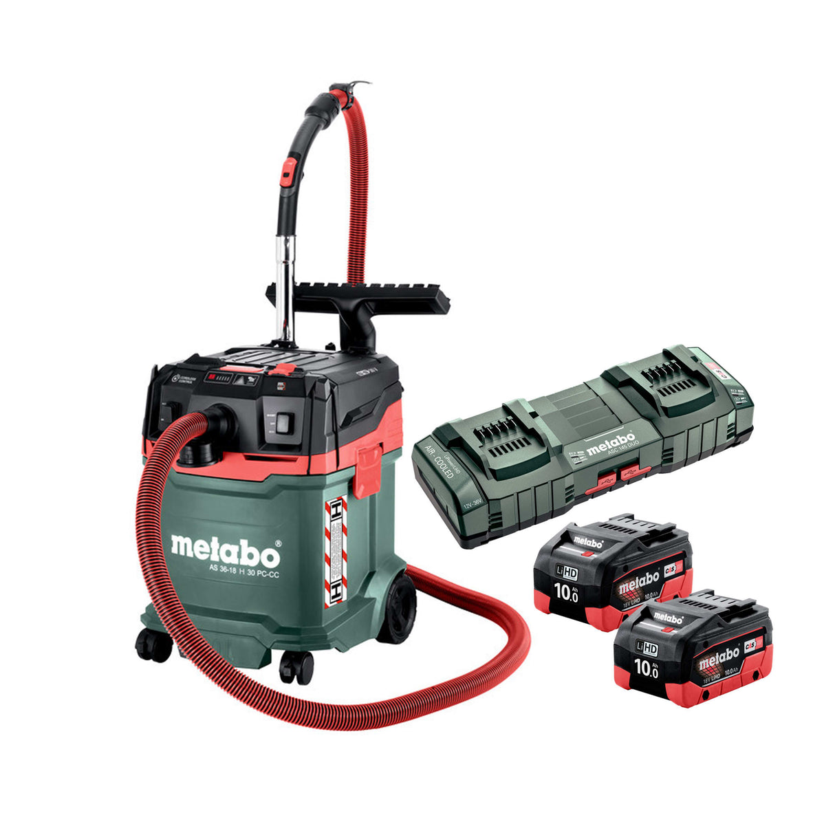 Metabo 36V 30L Cordless H Class Vacuum
