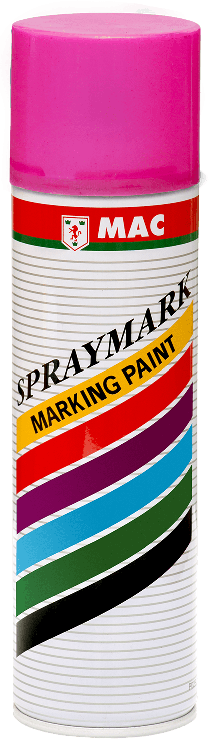 MAC SprayMark Paint Safety 400ml 12 - Fluoro Pink