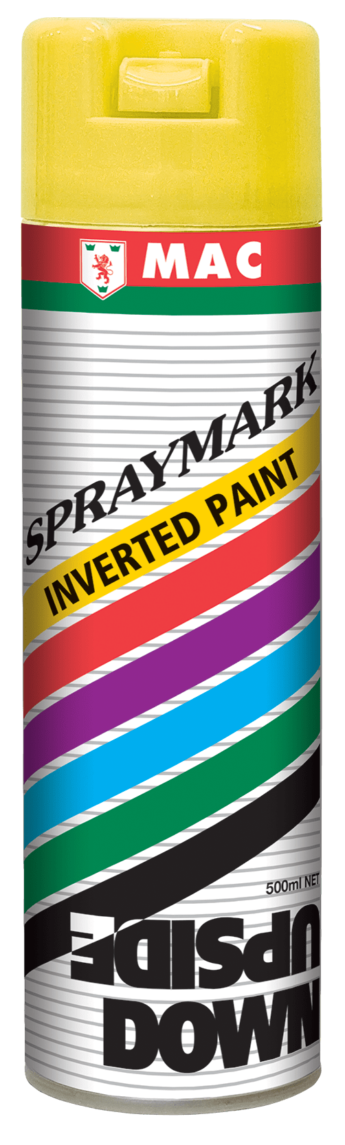 MAC SprayMark Upside Down Paint 500ml 500ml 12 - Yellow