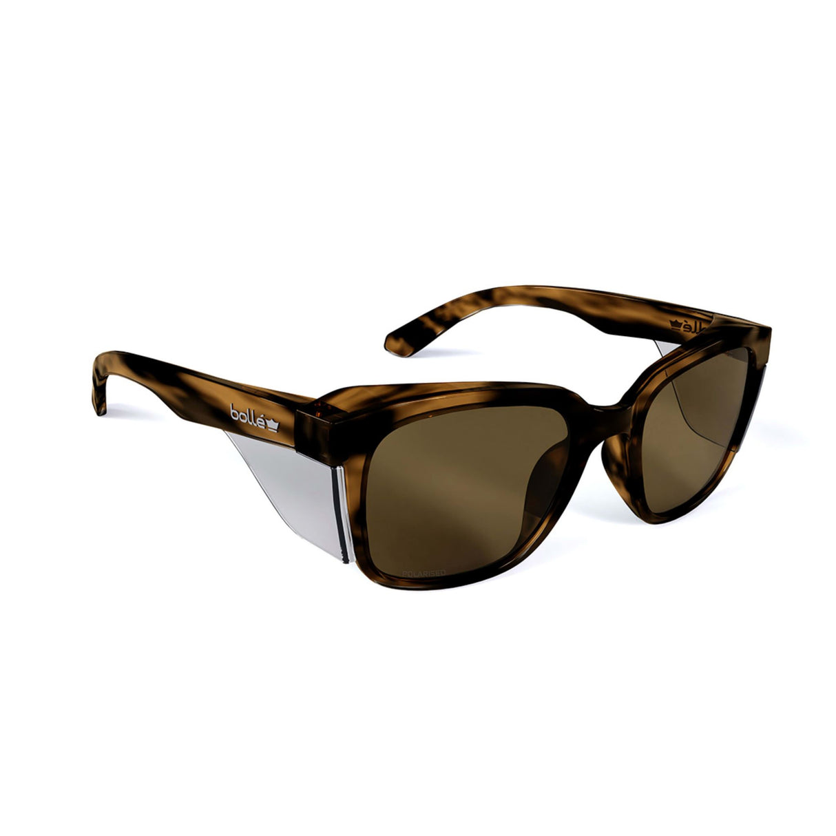 Bolle STKS 410 Quartz Polarised Brown Tortoise Fra