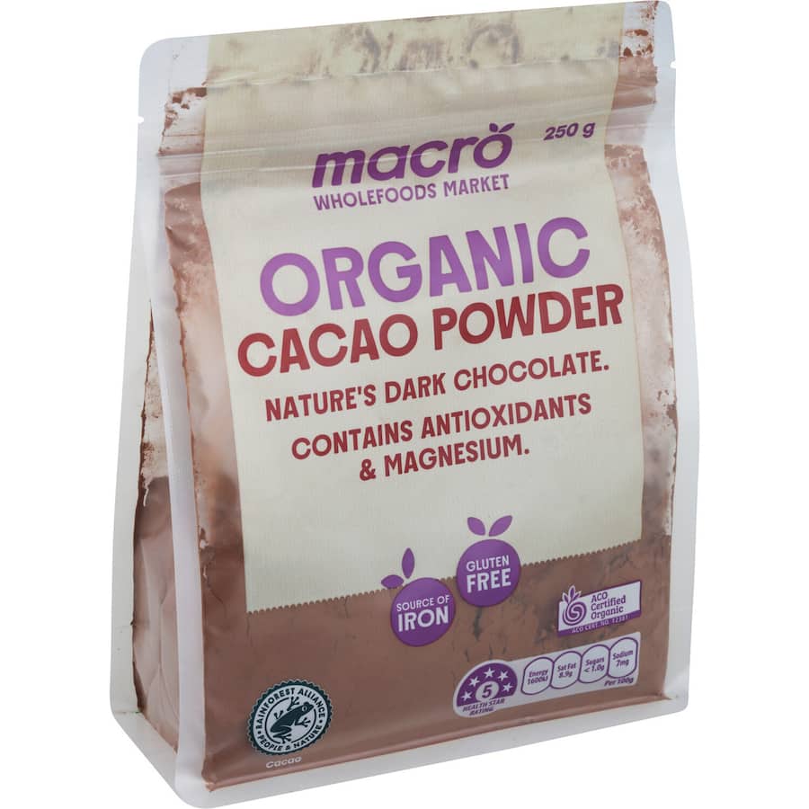 Macro Organic Cacao Powder 250g