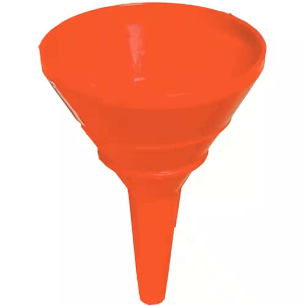 Straight Plastic Funnel 100mm