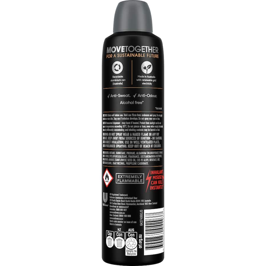 Rexona For Men Antiperspirant Aerosol Sport Fresh 250mL