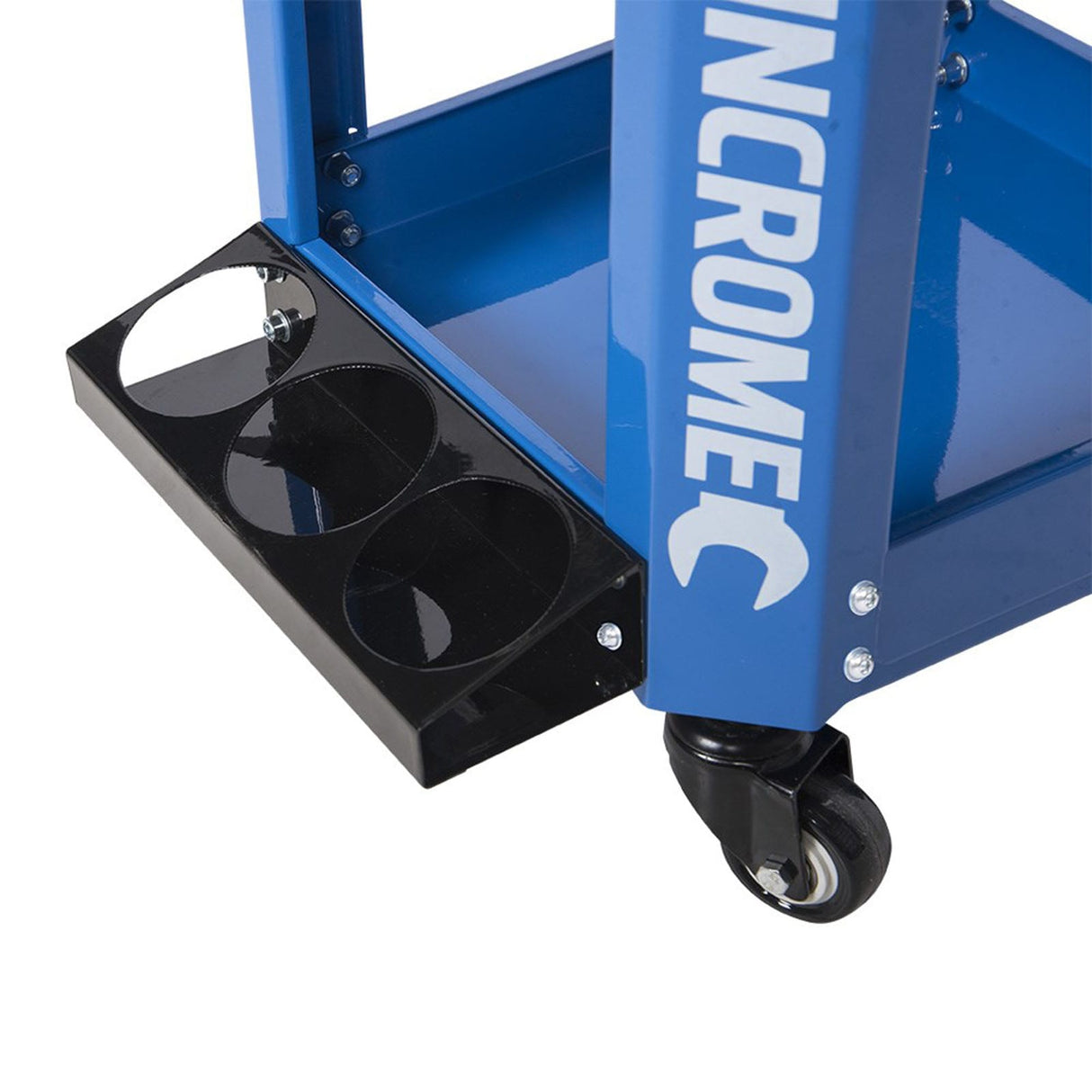 Workshop Creeper Seat 2-Drawer Electric Blue