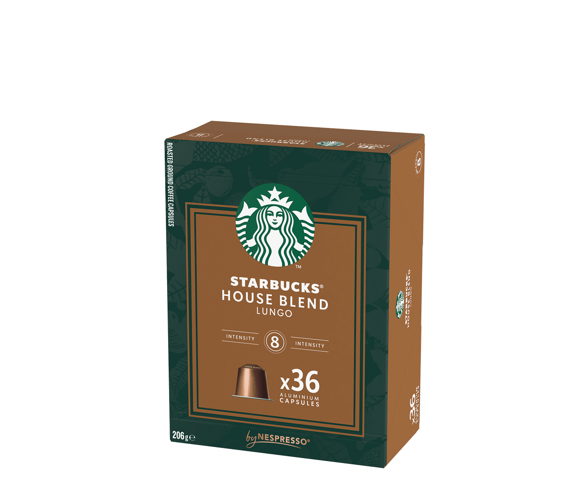 Starbucks House Blend Lungo Coffee Capsules (Pack of 36)
