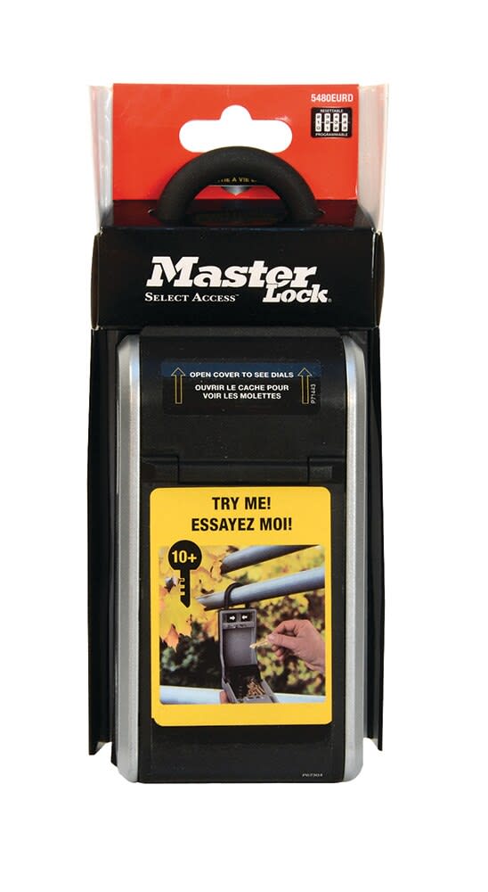 Master Lock Key Safe Shackle Portable 5480EURDAU