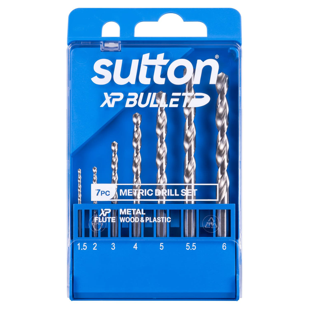 XP Bullet Jobber Drill Set Metric 7 Piece