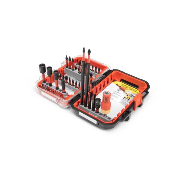 CRESCENT 40 Pc. eSHOK-GUARD alphaCASE Set