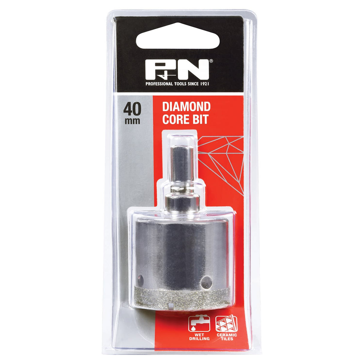 Drill Diamond Core 40mm Pn