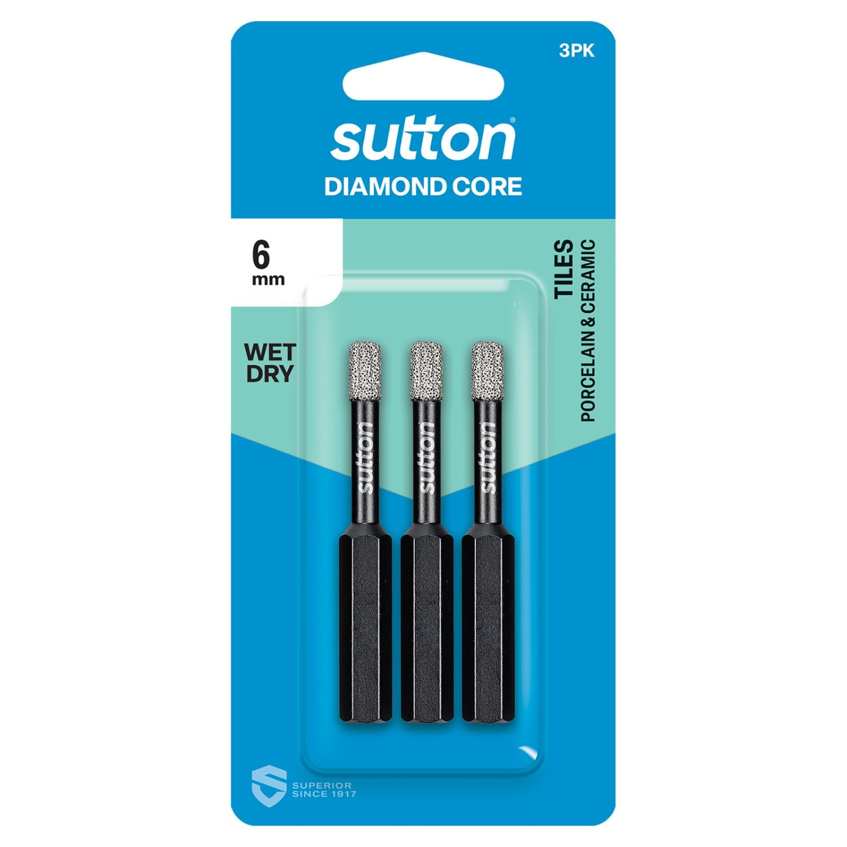 Drill Diam Core 6.0 3Pk