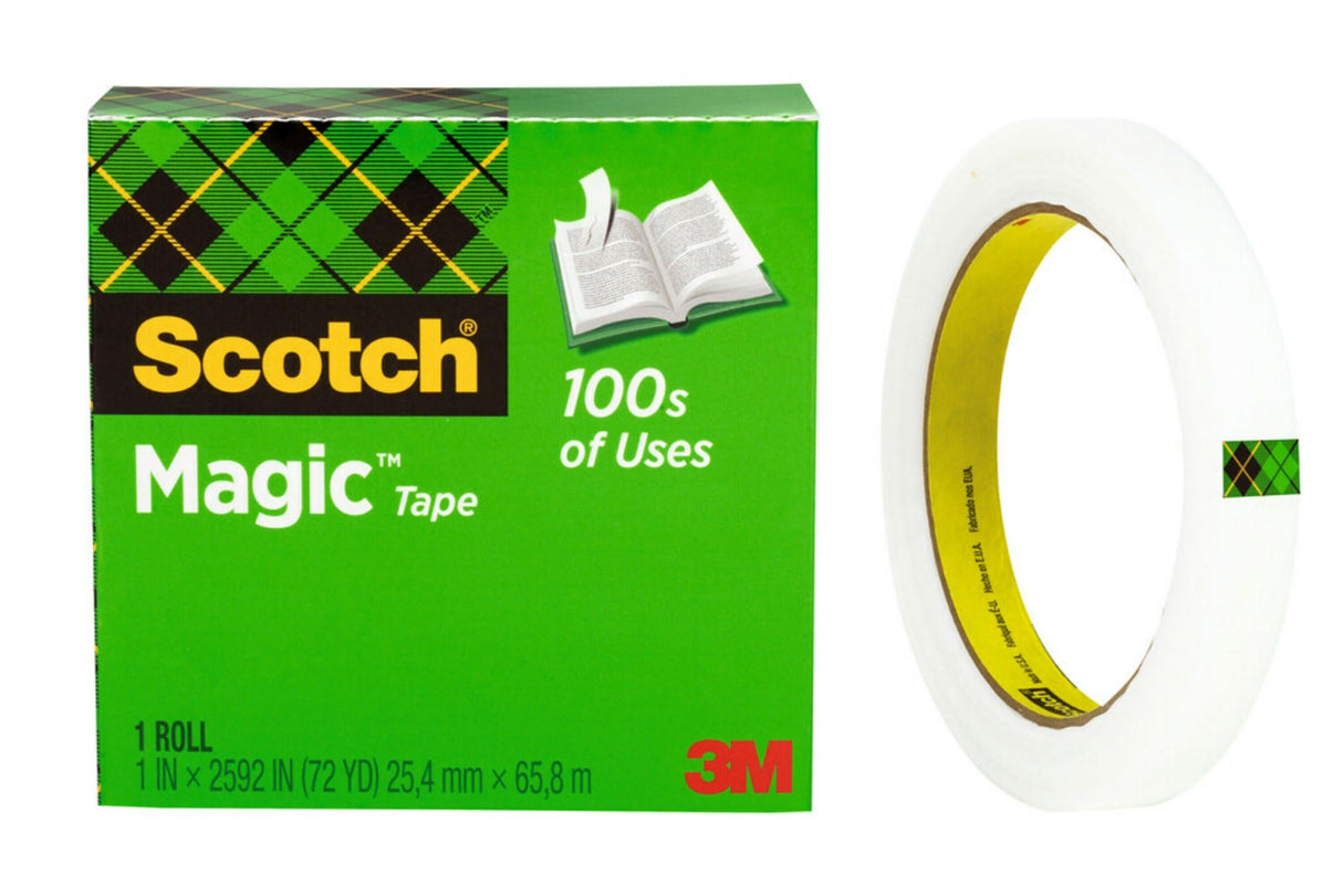 Scotch 810 Magic Tape Roll 19mmx66m (Each)