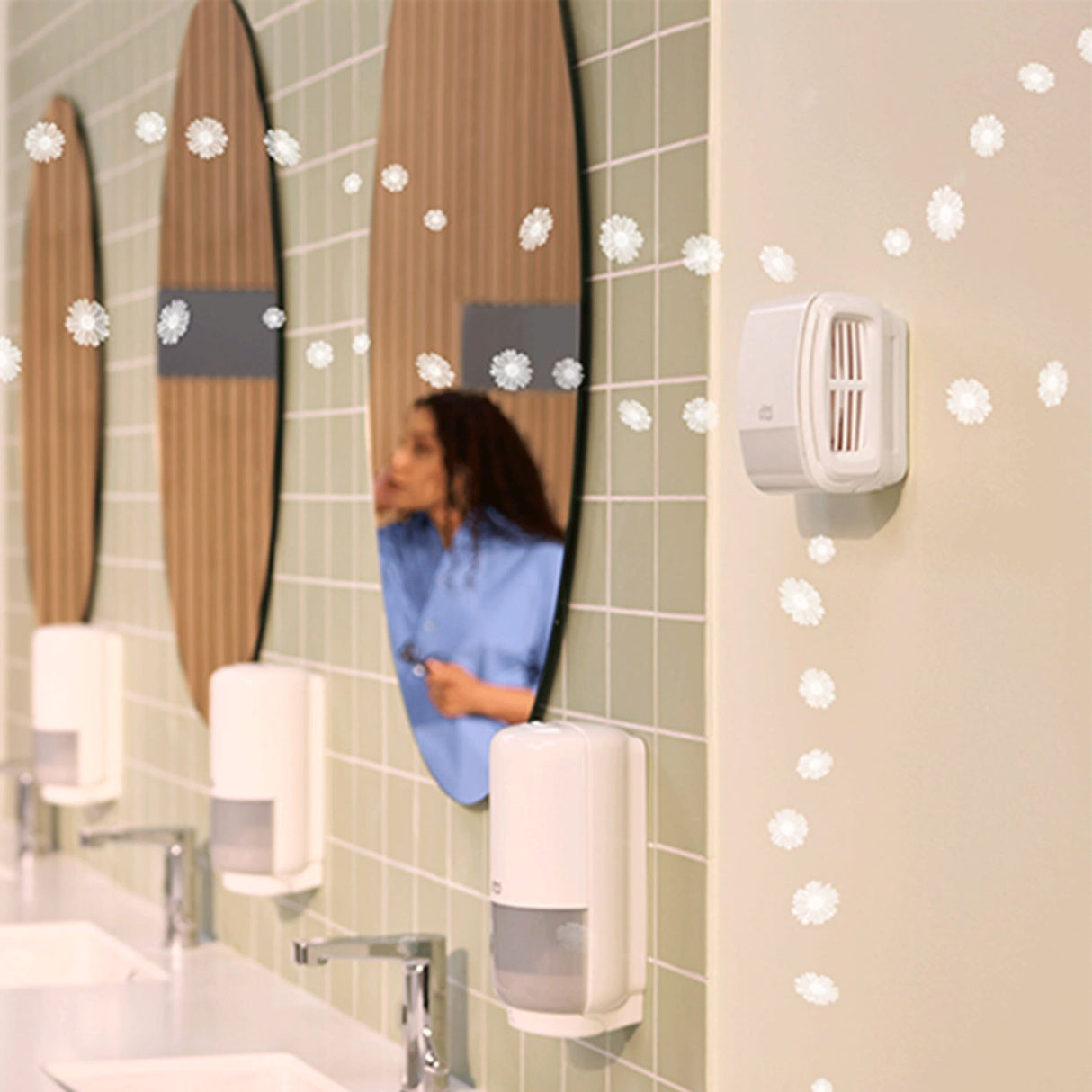 Tork A3 Constant Air Freshener Dispenser White Each (Each)