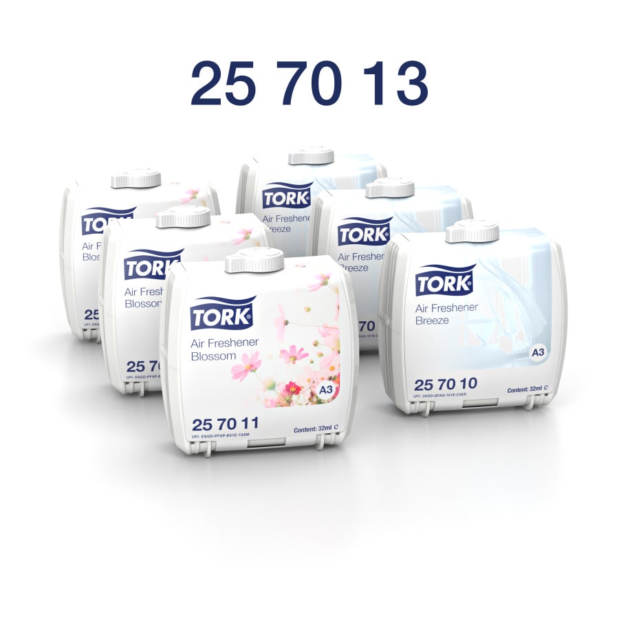 Tork A3 Constant Air Freshener Mixed Pack x6