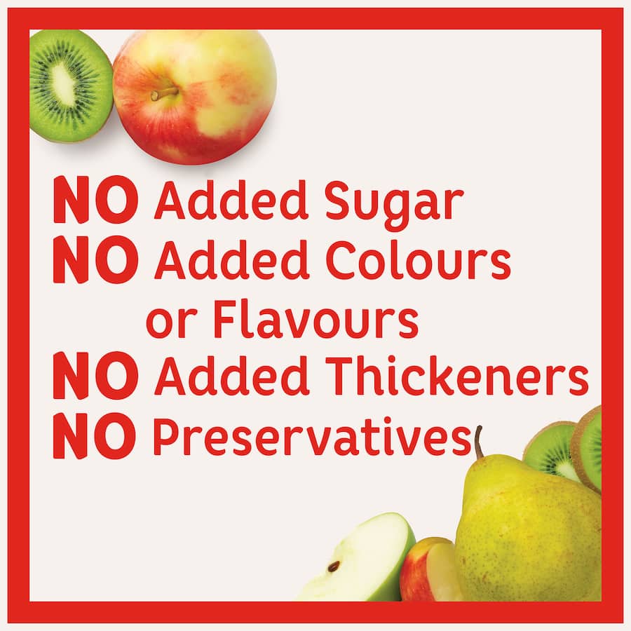 Watties Baby Food Pear Apple & Kiwifruit Squeeze pouch 120g