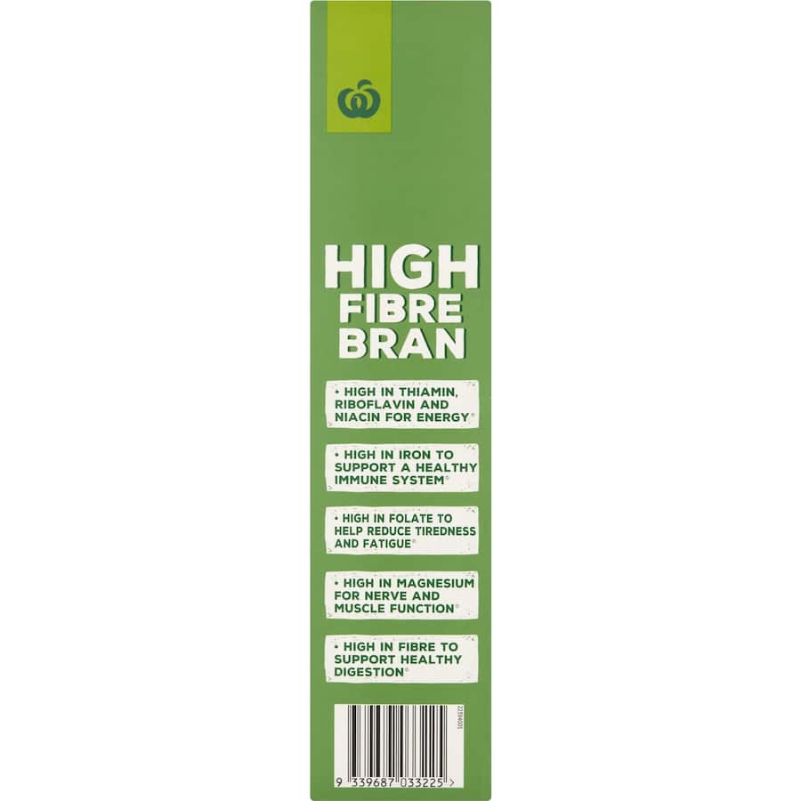 Woolworths High Fibre Bran 500g
