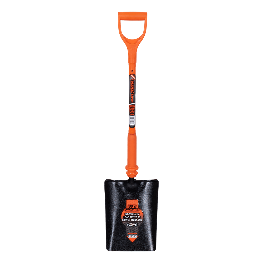 DRAPER Taper Mouth Shovel with Insulated YD-Handle