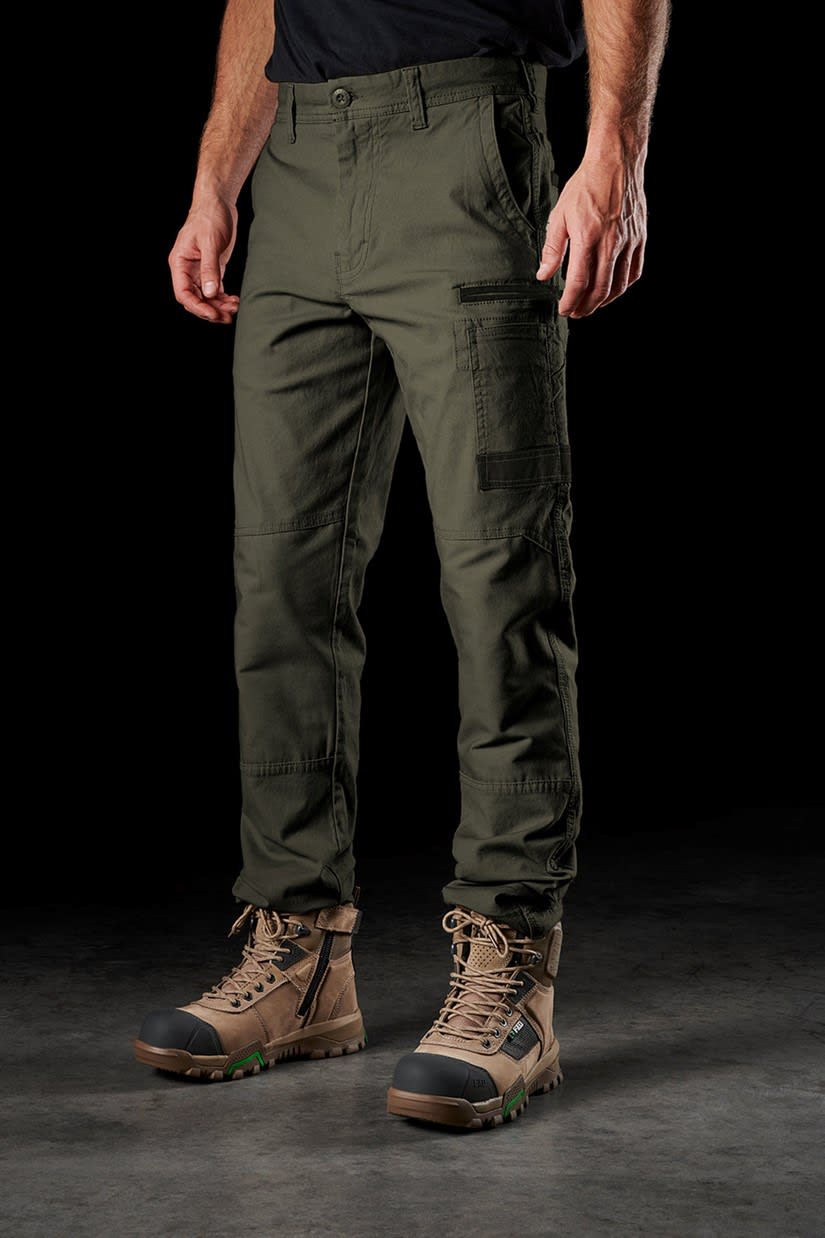 FXD, Cotton Stretch Work Pant, WP-3 - Green (Size: 44)