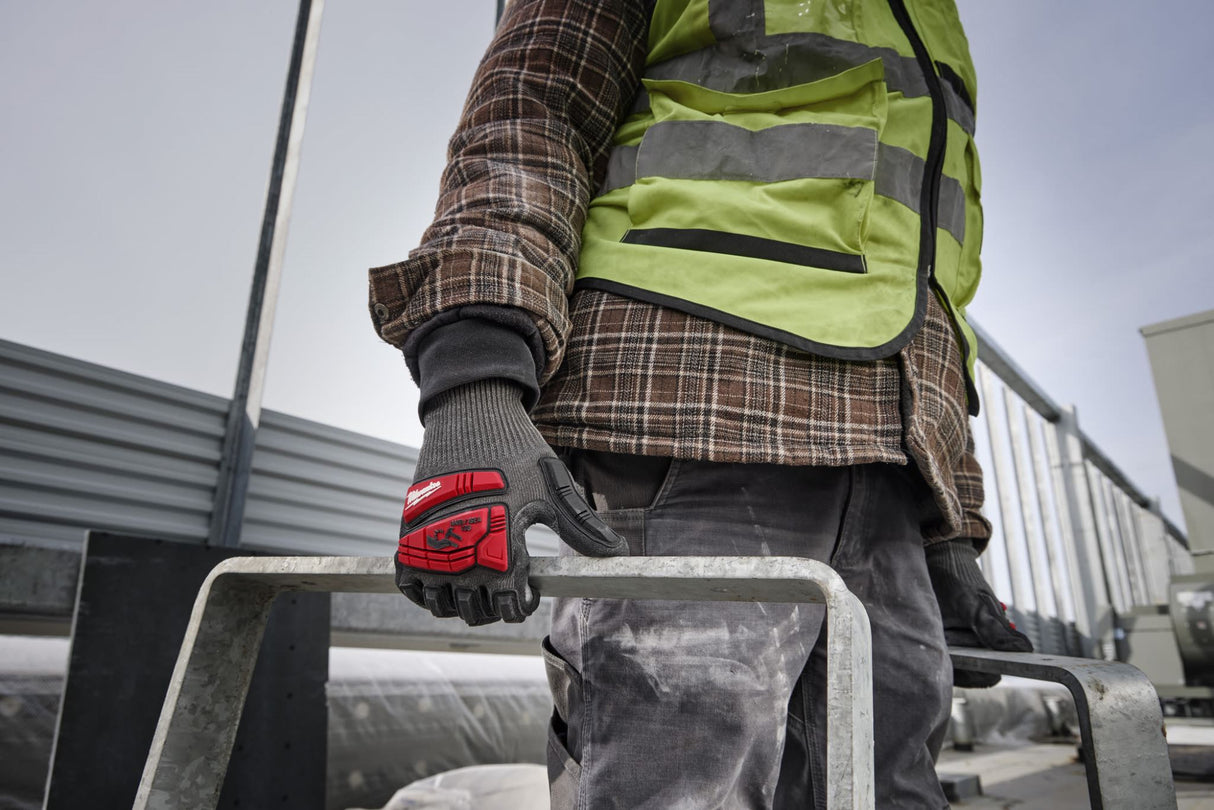 Milwaukee Impact Cut 5(E) Nitrile Dipped Gloves (Each) - Standard (Size: XL)