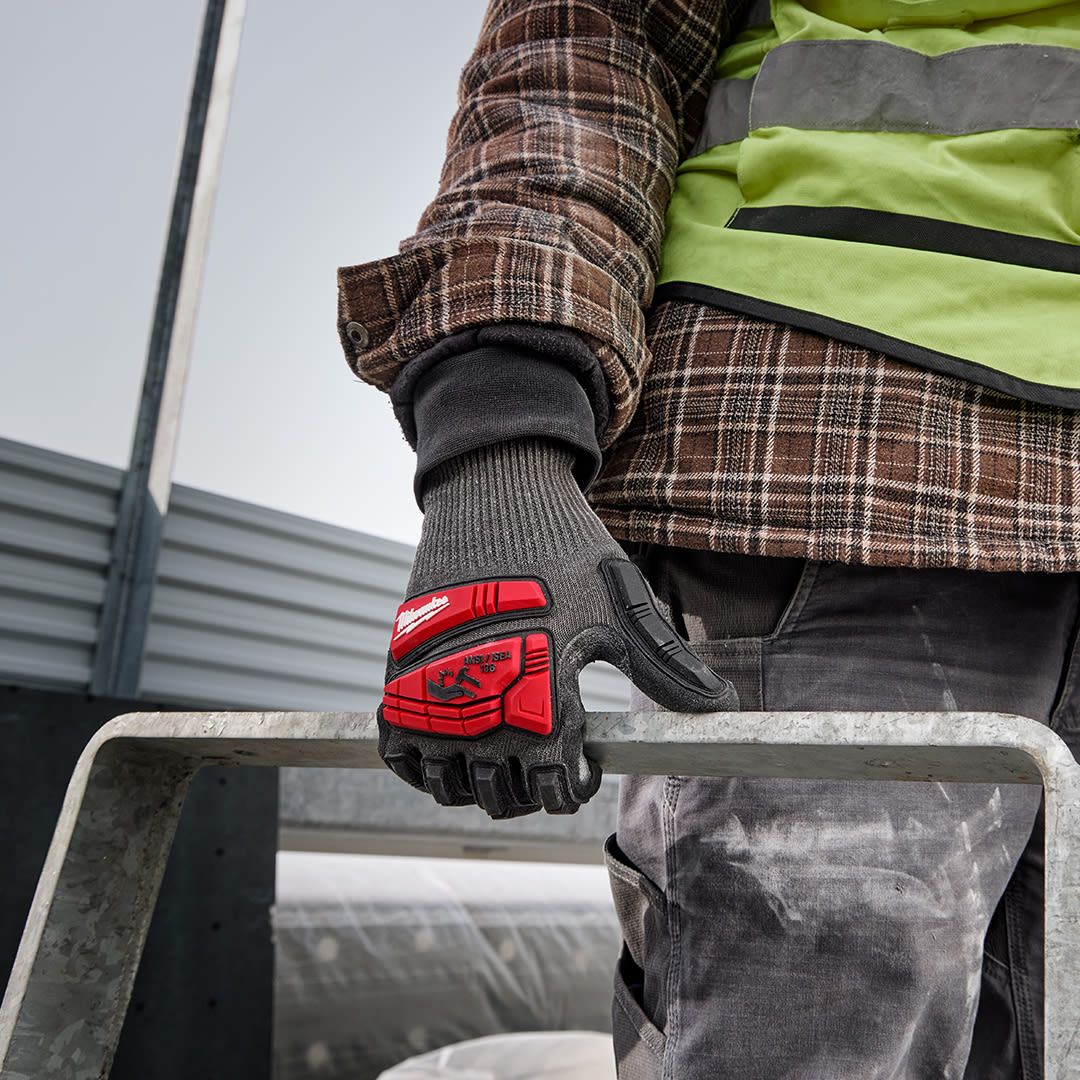 Milwaukee Impact Cut 5(E) Nitrile Dipped Gloves (Each) - Standard (Size: XL)