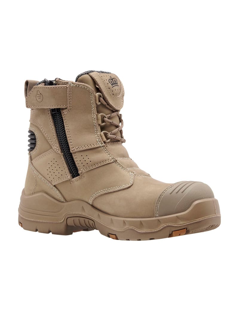 KingGee XTREMEGUARD BENNU PRO 6 Women's Work Boot - Stone (Size: 06)