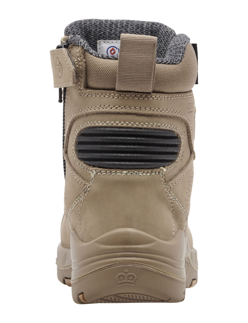 KingGee XTREMEGUARD BENNU PRO 6 Women's Work Boot - Stone (Size: 11)