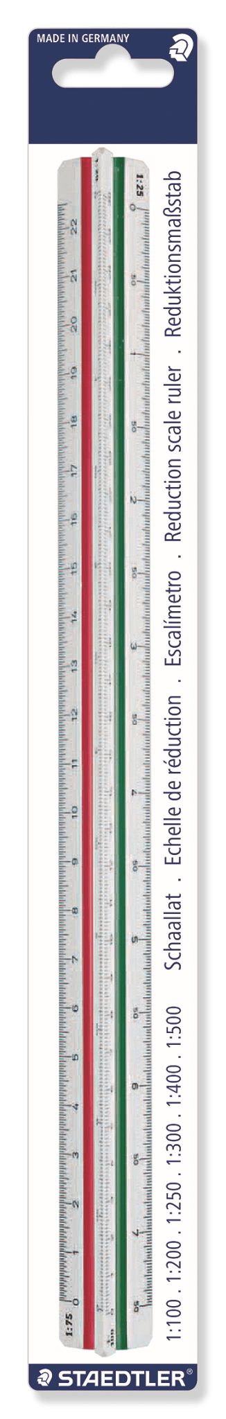 Staedtler Mars Scale Ruler 1:20-1:125 (Each)