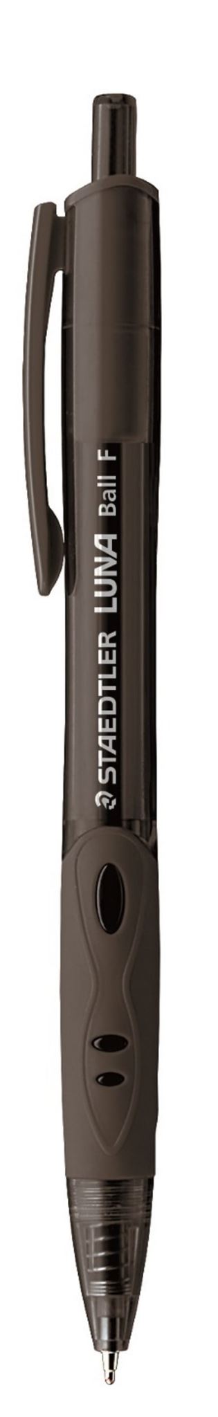 Staedtler Luna Retractable Ball Pens 0.7mm Black (Pack of 10)