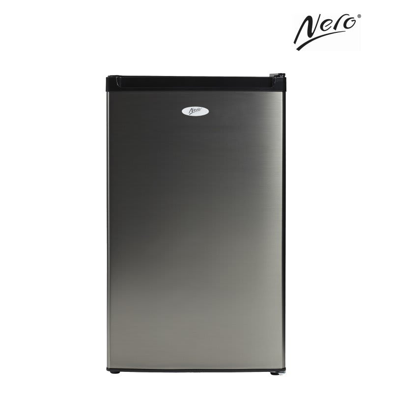 Nero Bar Fridge and Freezer - Stainless Steel 125L